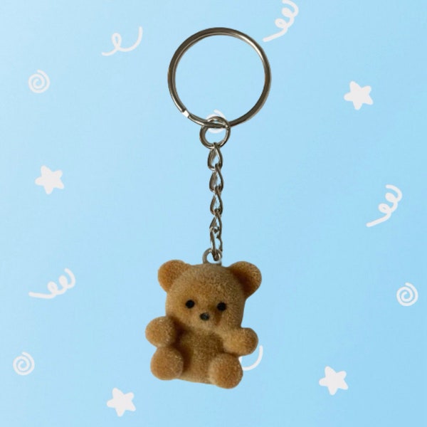 Bear Keychain Etsy