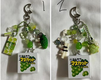 Japanese Snoopy Fruit Gum Fruit Trinket Keychains