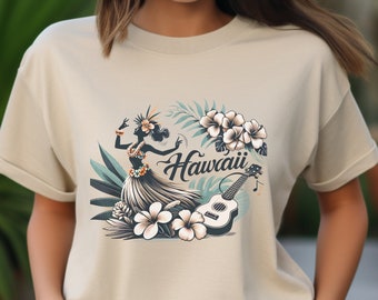 Hawaii paraíso Tee Hawaii camisa de baile islas hawaianas camiseta Hawaii cultura camiseta Hawaii regalo camiseta tropical regalo Aloha camisa