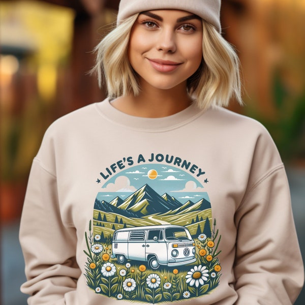 Hippie Retro Men's Sweatshirt main image 0