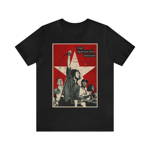 Rage Against the Machine - RATM - T-shirt unisexe à manches courtes
