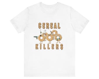 Cereal Killers T-Shirt: Funny Foodie Pun Tee
