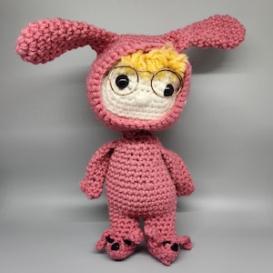 Ralphie Bunny Costume Plushie