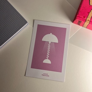 Carte postale - Lampe design
