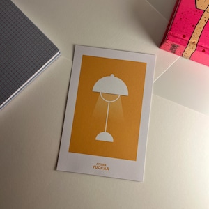 Carte postale - Lampe design