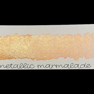 No. 39 Metallic Marmalade Watercolor Paints