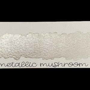 No. 43 Metallic Mushroom Watercolor Paint