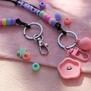 Schlüsselband Personalisiert,WeihnachtsGeschenk Lehrer, Schlüsselband Kawaii Name, Wichtelgeschenk Kollege Frau Freundin, Lanyard Anhänger