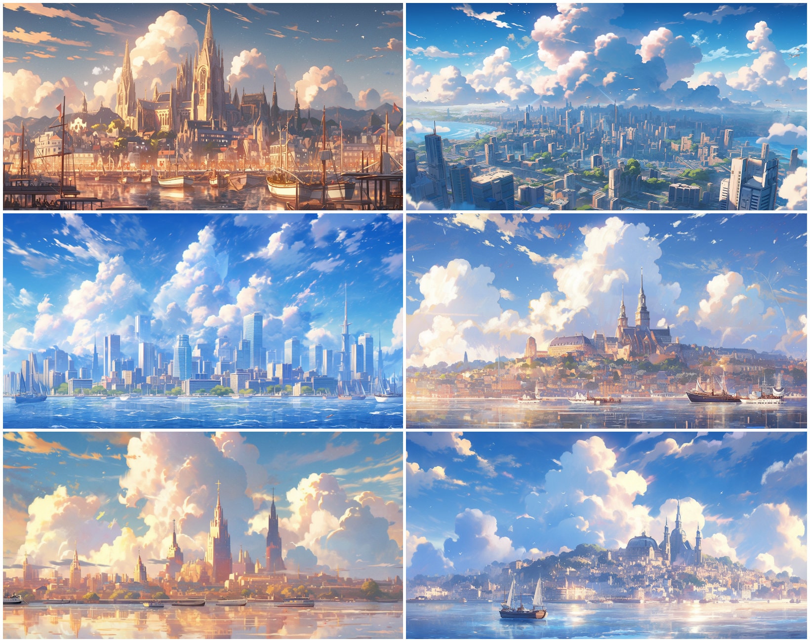 30 Anime / Ghibli Inspired Desktop Wallpaper FULL HD 1920 X 1080