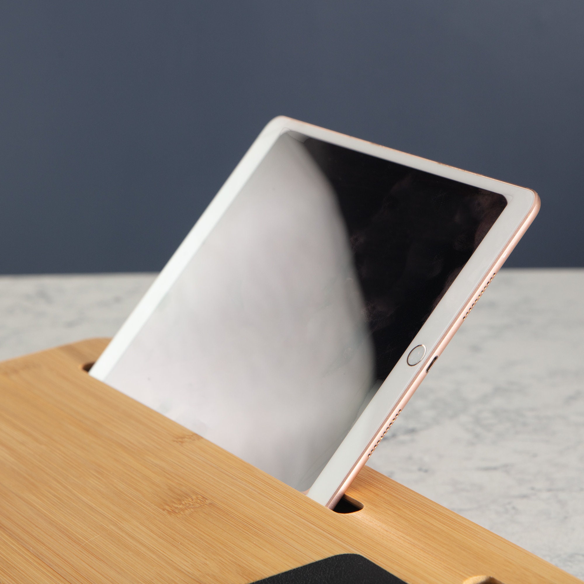 Lap Desk Laptop Stand With iPhone Holder and iPad Holder Etsy