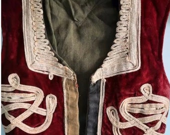 Afghan vintage waist coat from 1970