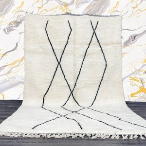 made to order,Beni ourain rug - Custom Moroccan rug  - Beni ourain rug - Custom rug - Handmade rug - Morocco rug - Moroccan Berber rug