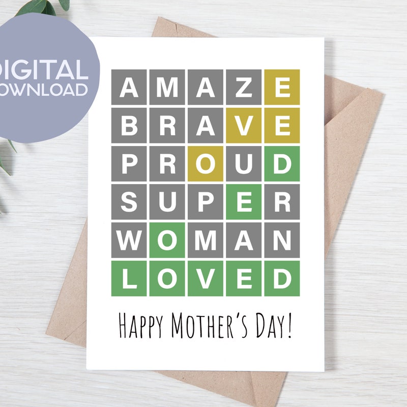 Wordle Mothers Day Greeting Cards Etsy Wordle Mothers Day Greeting Cards Etsy