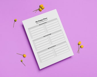 Self-Care and Wellness Workbook, Journal, and Planner-Printable-Wellness-Self-Care-Mindfulness-Goal Setting-Self Improvement-Habit Tracking