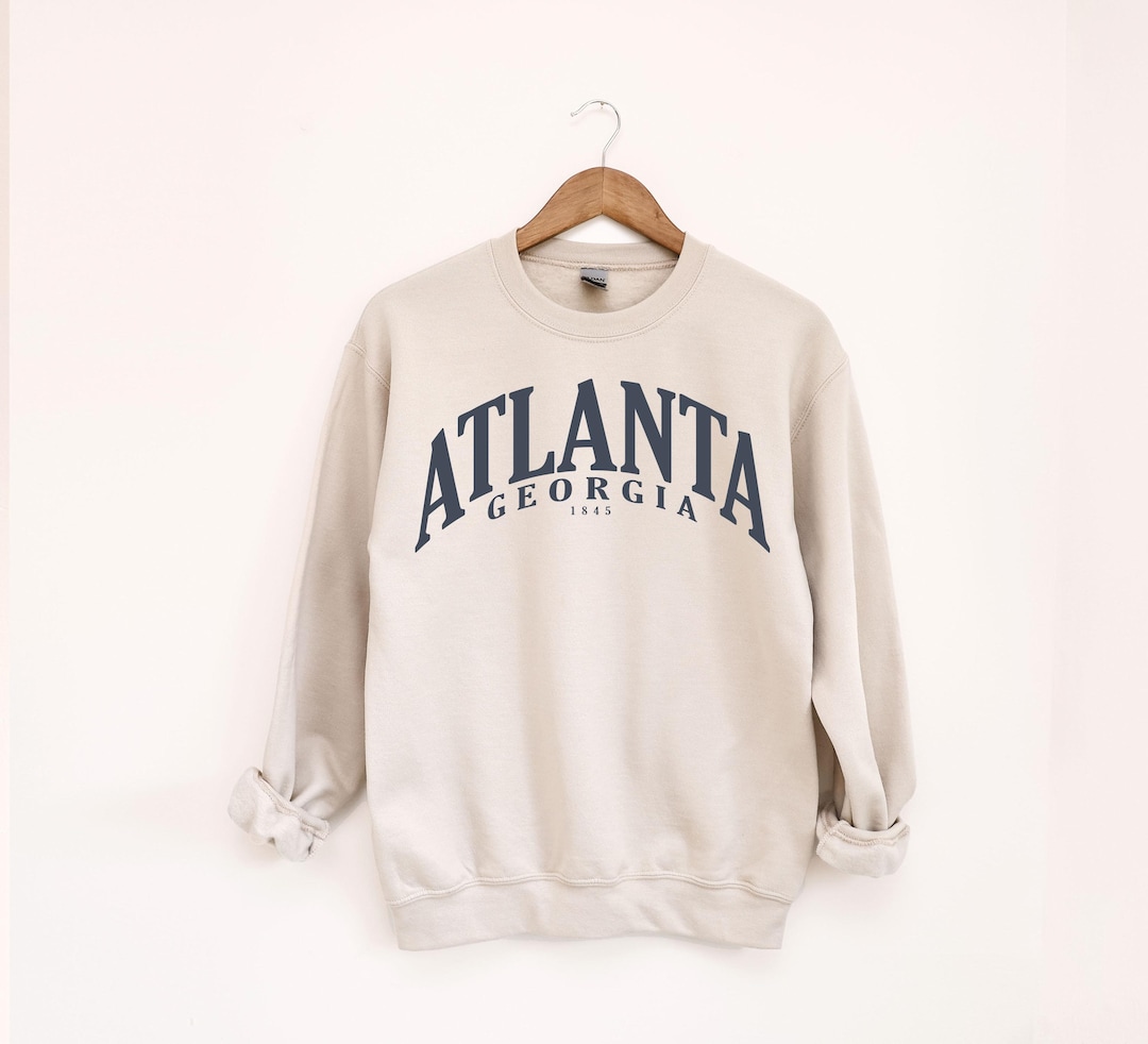 Atlanta Sweatshirt | Cozy Atlanta Hoodie | Georgia Pride Apparel ...