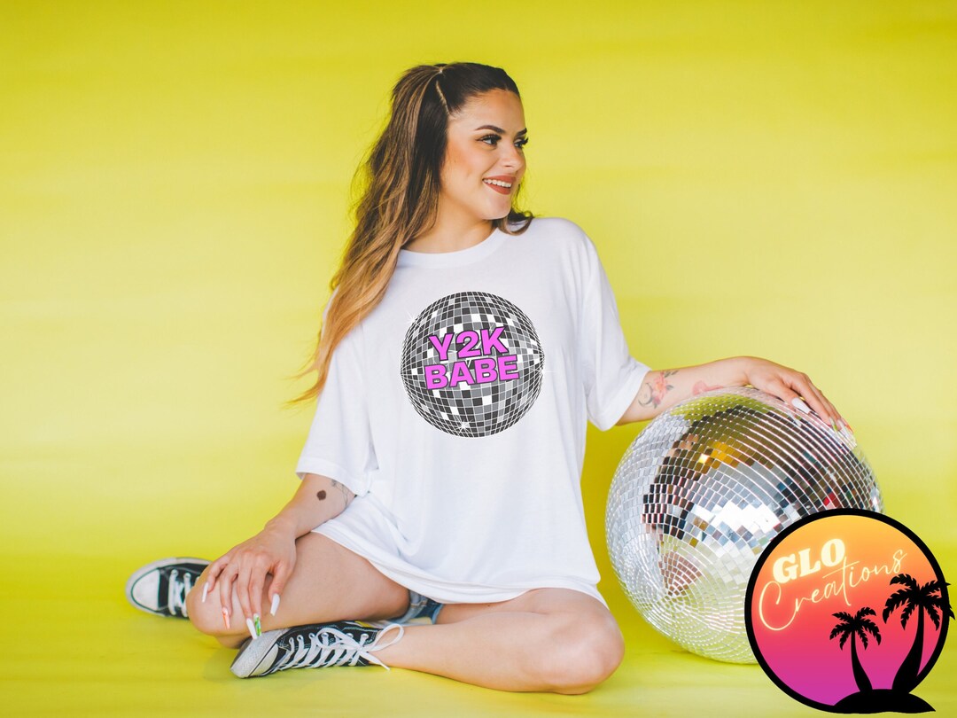 Y2K Babe Y2K Y2K Girlie Disco Ball Mirror Ball Disco Etsy