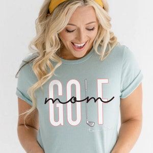 Womens Golf Shirts, Golf Mom Golf Wife, Golf Gift for Women, Golf Sweatshirt, Funny Golf Shirt, Custom Personalize Golf, Lady Golf Tank Top