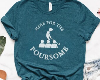 Womens Funny Golf Shirts- Couples Golf Tees, Matching Golf Shirts, Funny Golf Tank Top, Offensive Inappropriate Golf Tees, Custom Golf Gifts