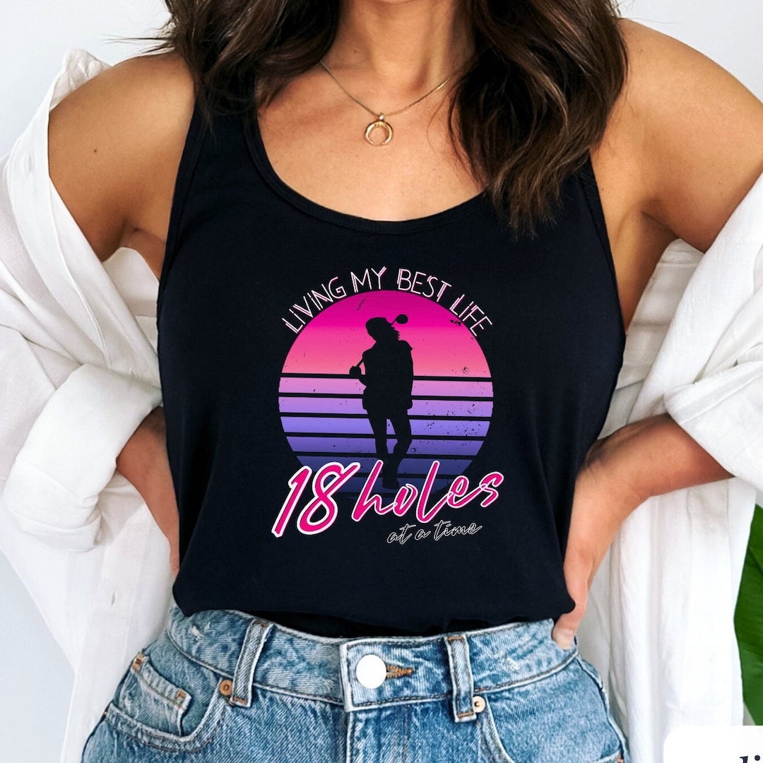 Living My BEST LIFE Funny Golf Shirt Women Golf Gift Golf Etsy