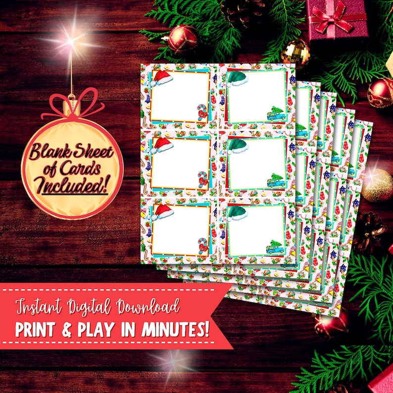 Great Adult gift exchange game, Friendsmas game and Pass the Gift Game! This Christmas gift exchange game digital download will make for a great Christmas adult game. White elephant game instructions included, along with christmas gift tags.