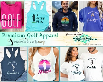 Funny Golf Shirt- Daddys Caddy, Funny Golf Tank Top, Ladies Golf