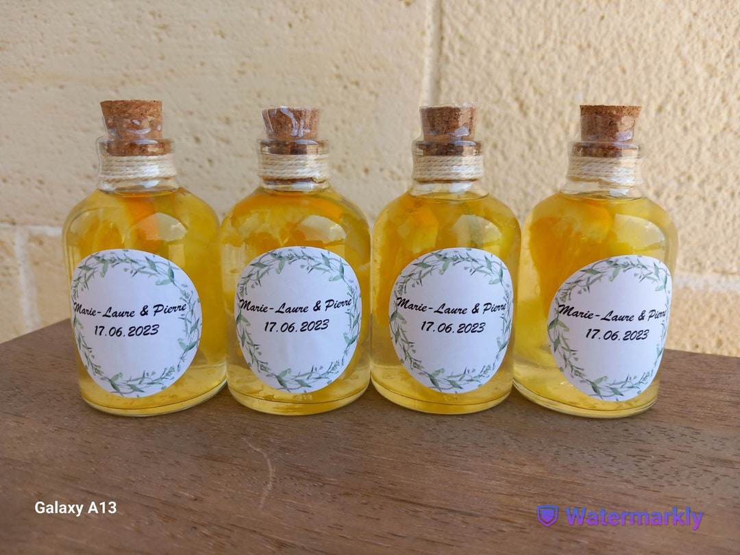 Rhum arrangé 50 ml Cadeaux invités Etsy France