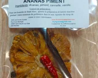 Préparation pour rhum arrangé Ananas Piment