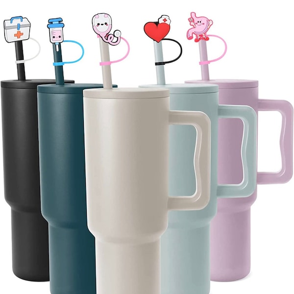 Stanley Cup Straw Cover Nurse Etsy