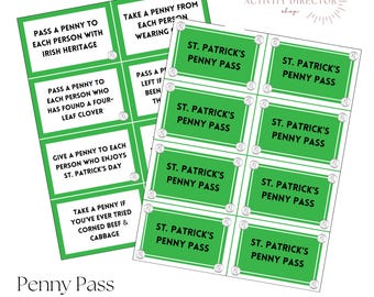 St. Patrick's Day Penny Pass