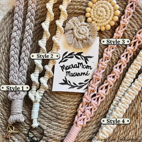 Macrame Key Holder - Etsy