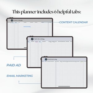 2025 Marketing Calendar | Campaign Planning Tool | Marketing Channel Planner | Calendar for Marketing | Google Sheets Digital Tracker-DECGS4