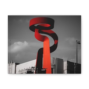 La Antorcha de la Amistad (The Torch of Friendship) canvas