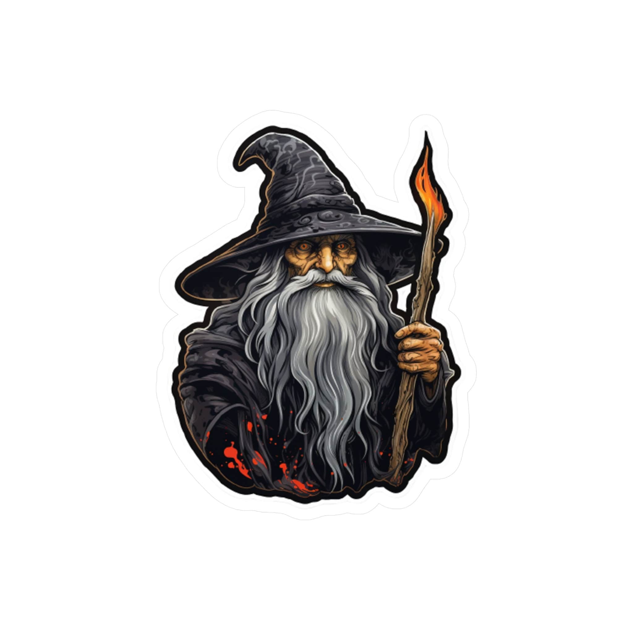 Evil Wizard Vinyl Decals - Etsy