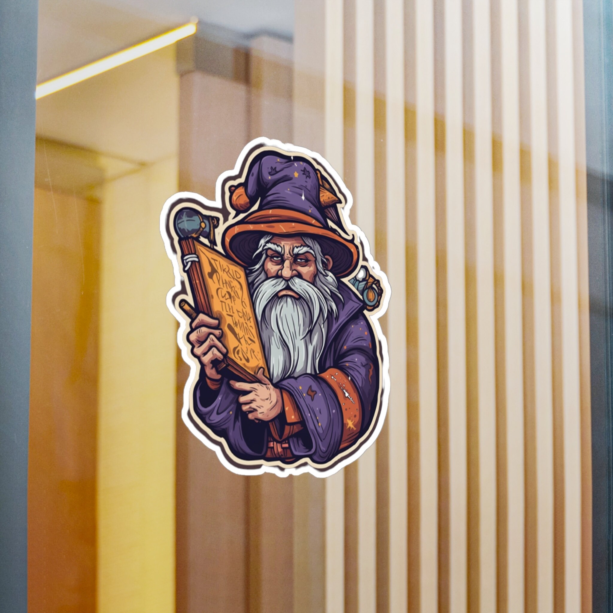 Wizard Vinyl Decals Sticker - Etsy