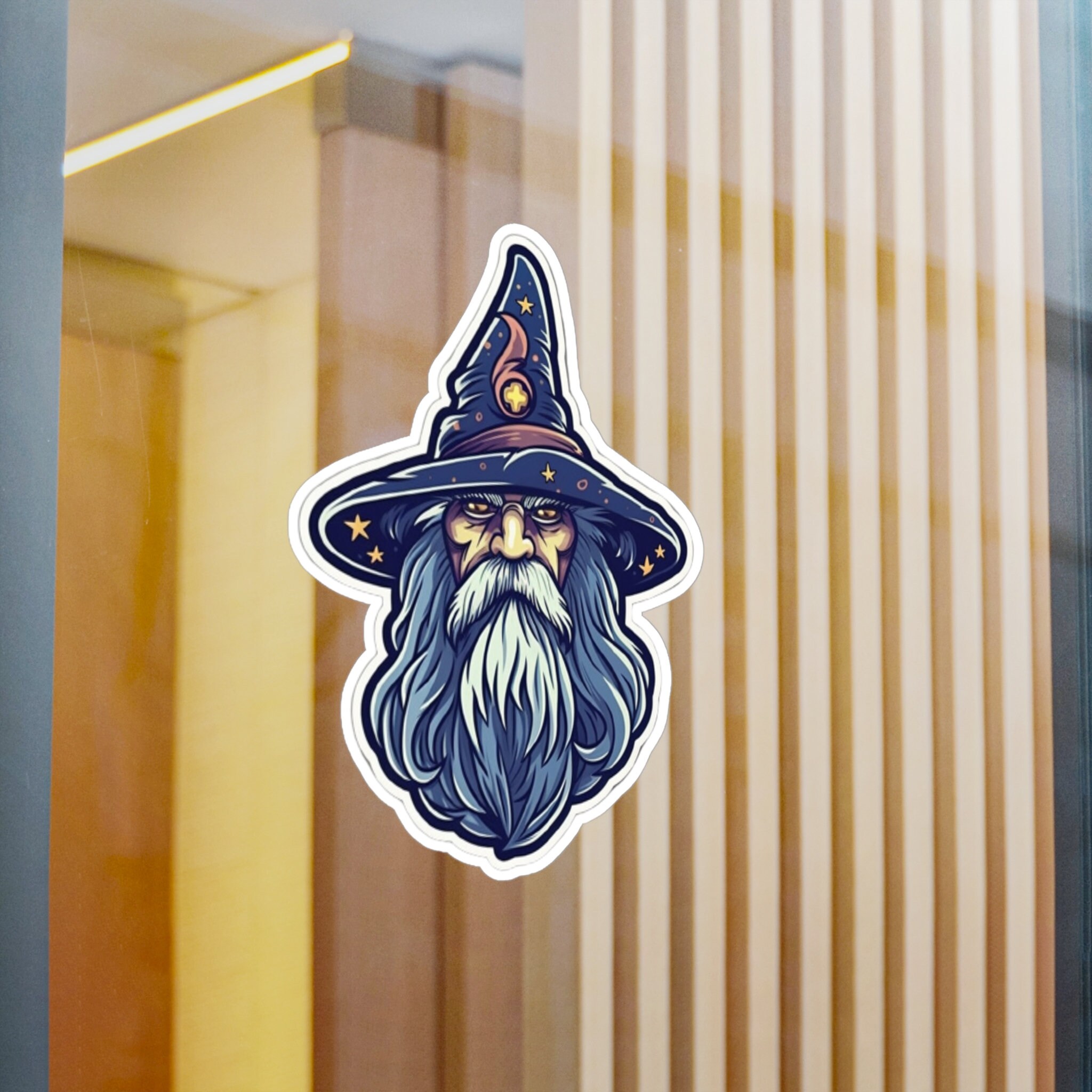 Wizard Vinyl Decal Sticker - Etsy