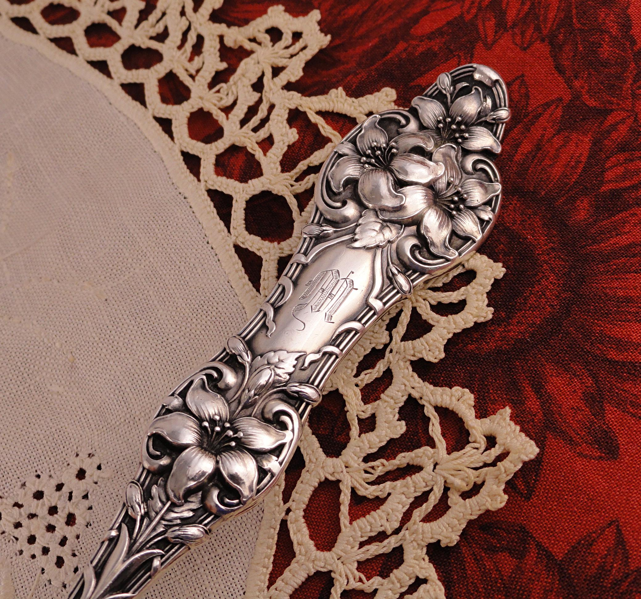 Alvin Sterling Silver Spoons - Etsy