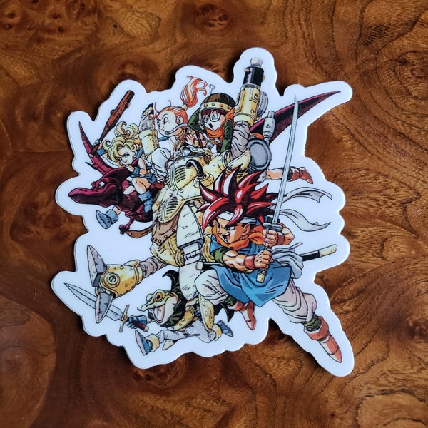 Chrono Trigger Party Sticker