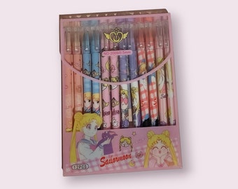 Stylos à bille pour fille d'anime.