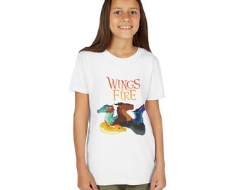 Asas de Fogo - Camiseta Infantil