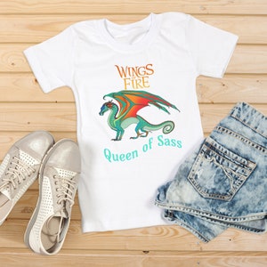 Wings of Fire - Glory - Queen of Sass - Youth T-shirt