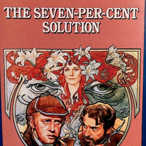 The Seven-Per-Cent Solution DVD Sherlock Holmes, Like New!  Robert Duvall, Nicol Williamsonm Alan Arkin (as Freud!) Vanessa Redgrave