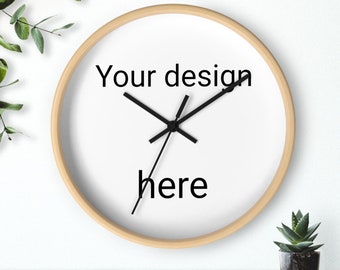 Unique Personalized Wall Clock with Custom Photo - Perfect Home Decoration Timepiece, Custom Clock, Personalized wall clock, Wall clock