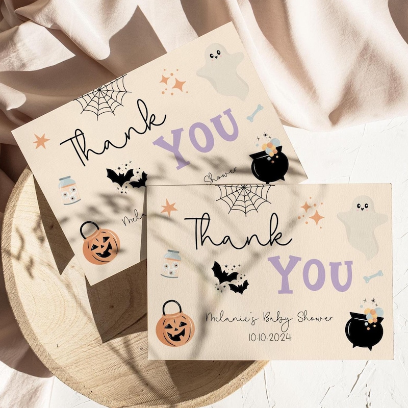 Spooky Thank You - Etsy