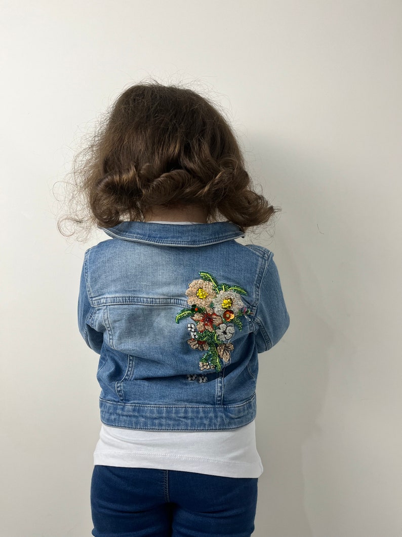 Little Girls Special Denim Jacket baby Denim Jacket Special Etsy