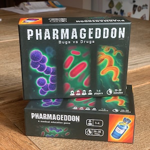 Pharmageddon: Bugs vs Drugs, A Medical Science Educational Card Game