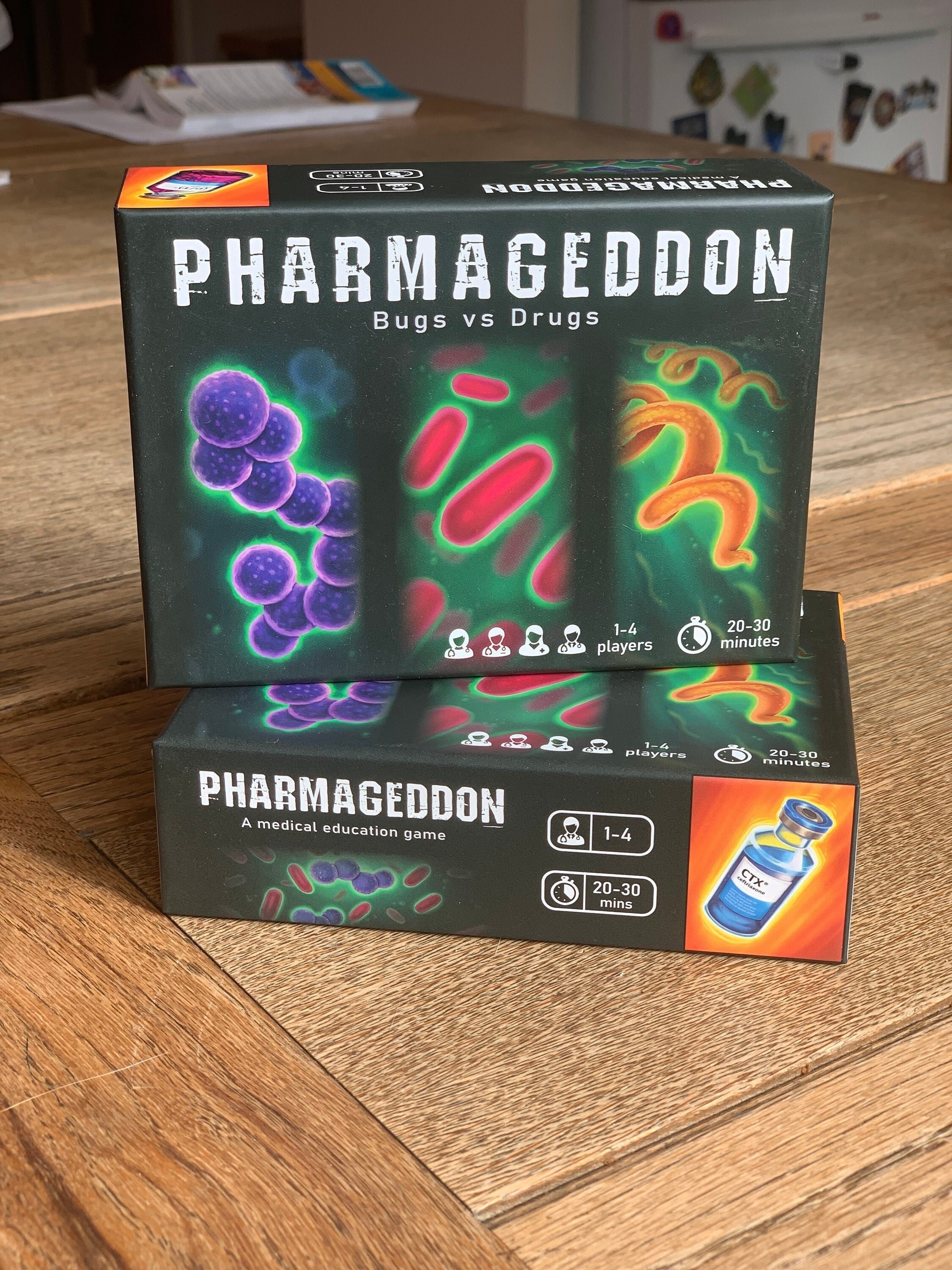 イルミナティカード　 Drug Companies（製薬会社） Pharmageddon: Bugs Vs Drugs, A Medical Science Educational Card