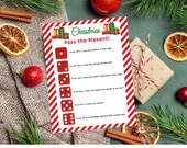 Christmas Games, Christmas Digital Games, Pass The Present Dice Game, Holiday Game, Family Party Game, Office Christmas Game, Digital Game