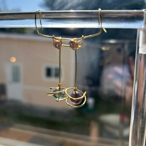 Saturn Inspired earring jackets