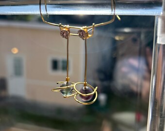 Saturn Inspired earring jackets