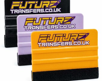 Felt Edge Squeegee, Application Tool for UV DTF Stickers, Vinyl Decals and Cup Wraps, Scratch Free for Crafts and Sign Making